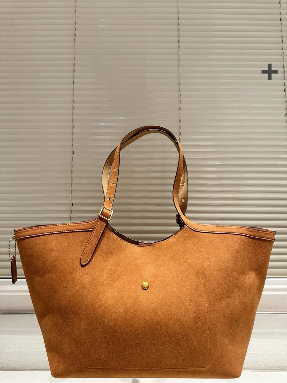 Coach elegant suede
